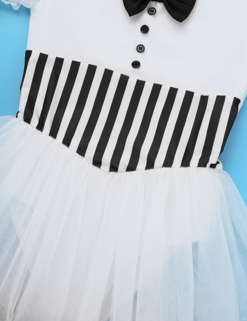 Детские кружевные пышные рукава для девочек, праздничное платье-пачка для вечеринки, танцевальные костюмы для принцесс