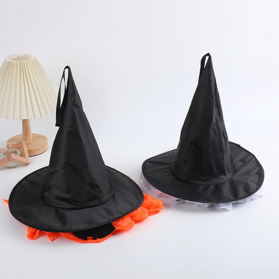 Хэллоуин Подвесное Украшение Наружное Подвесное Тыква Призрак со Шляпой Ведьмы для Двора, Крыльца, Газона, Украшения Дерева