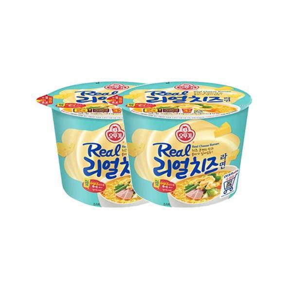 Ottogi Настоящий сырный рамен в чашке 120 г (3 варианта)