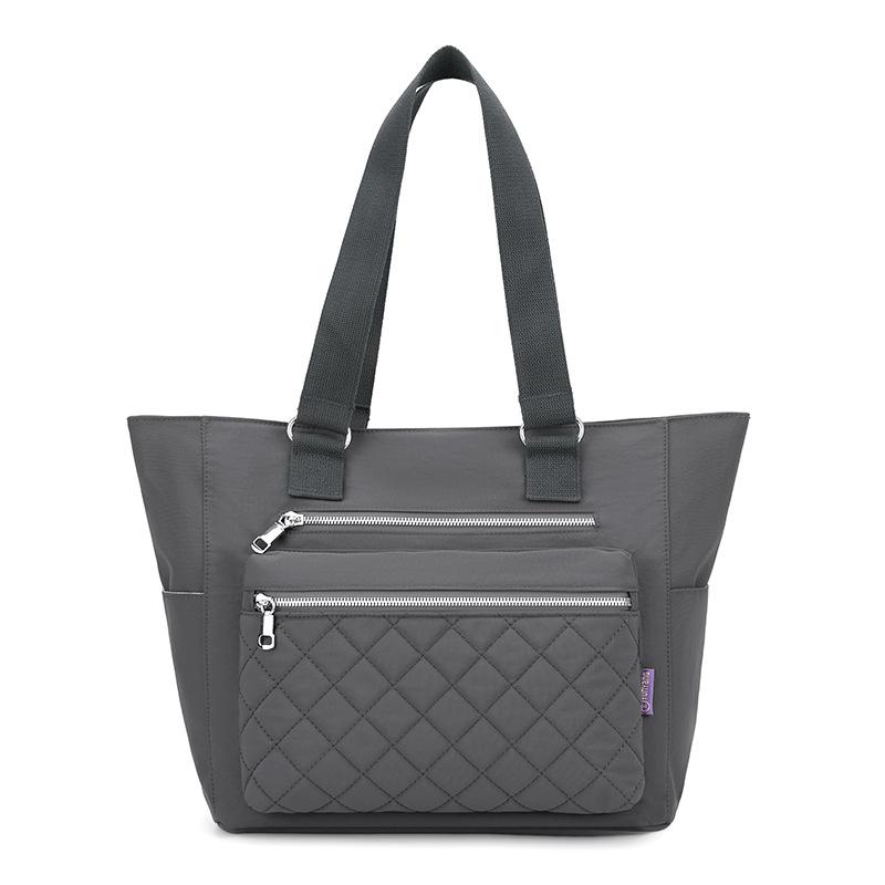 Сумка большой вместимости женская весенняя новая наплечная сумка-тоут ретро для commuters многоотдельная сумка-мессенджер