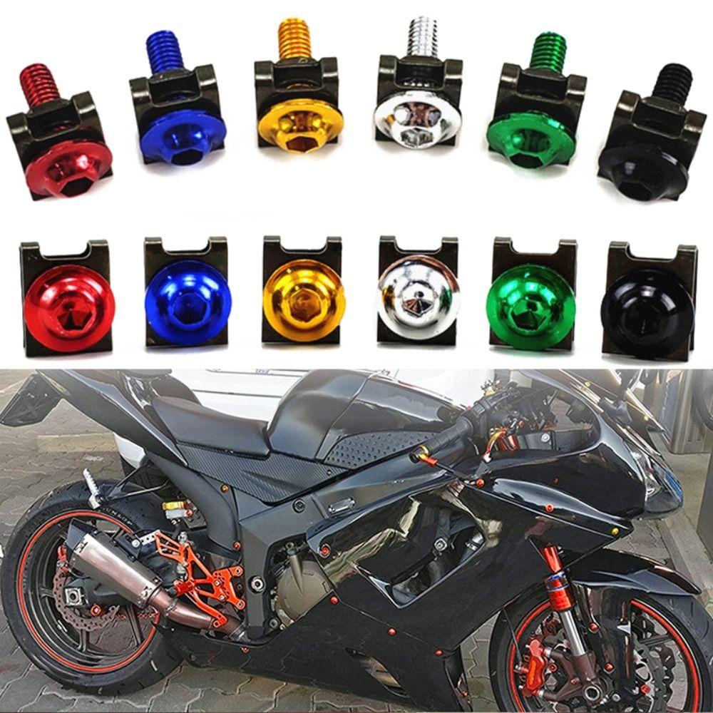 Kit Motobike Accessories Spire Speed Motorcycle Fairing Bolts Fastener Clips M5 Screws & Nuts