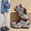 2025 осень новые корейская версия дышащие кроссовки для папы женские ins студенческие повседневные туфли платформа для бега женские туфли BN6803
