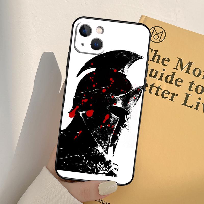 Spartan Phone Case For iPhone 12 11 13 Pro Max X XR XS Max 7 8 Plus SE 2020 12 Mini 13 Mini Cover