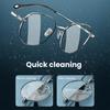 Ultrasonic Jewelry Cleaner One-Touch Operation 300ml Capacity High-Frequency Vibration Design Glasses Cleaning Device