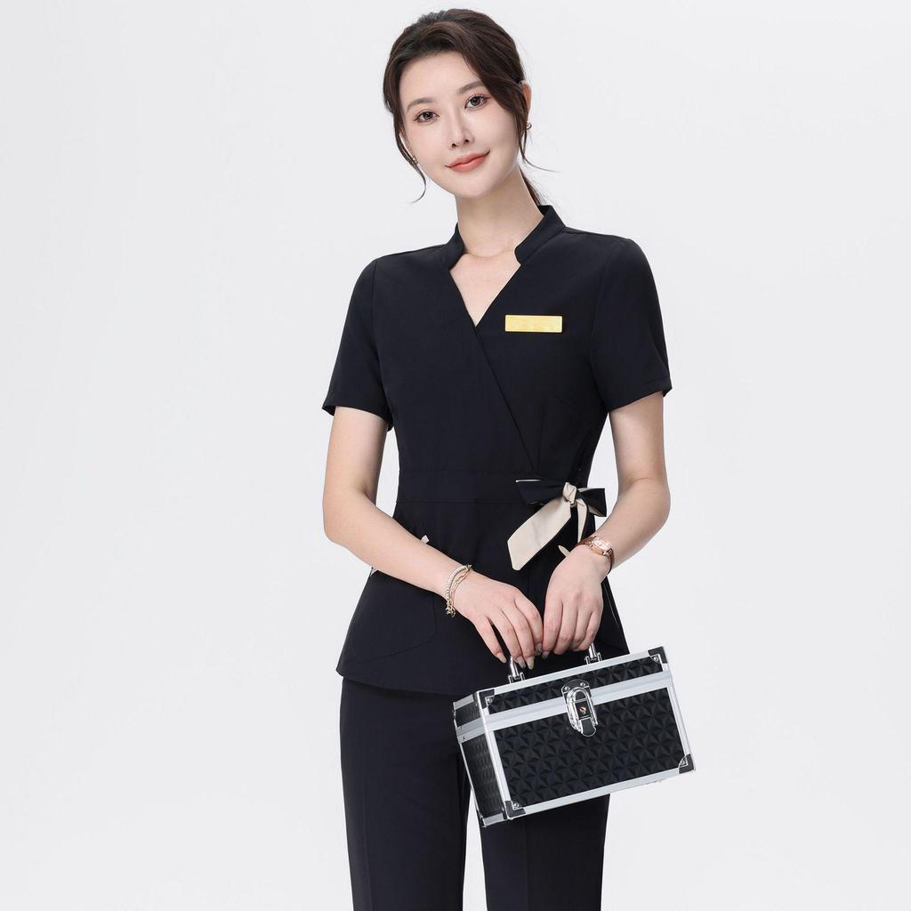 Платье с рукавом до локтя для косметологов, терапевтов салонов красоты и спа