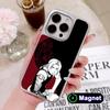 Fullmetal Edward Elric Phone Case for iPhone 17 16 15 14 13 12 11 Air Pro Max Plus Electroplated Silver Magsafe Cover
