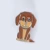 Cartoon Dog Dog Animal Enamel Pins Bulldog Cartoon Metal Badge Pet Dog Brooch  Kid Gift