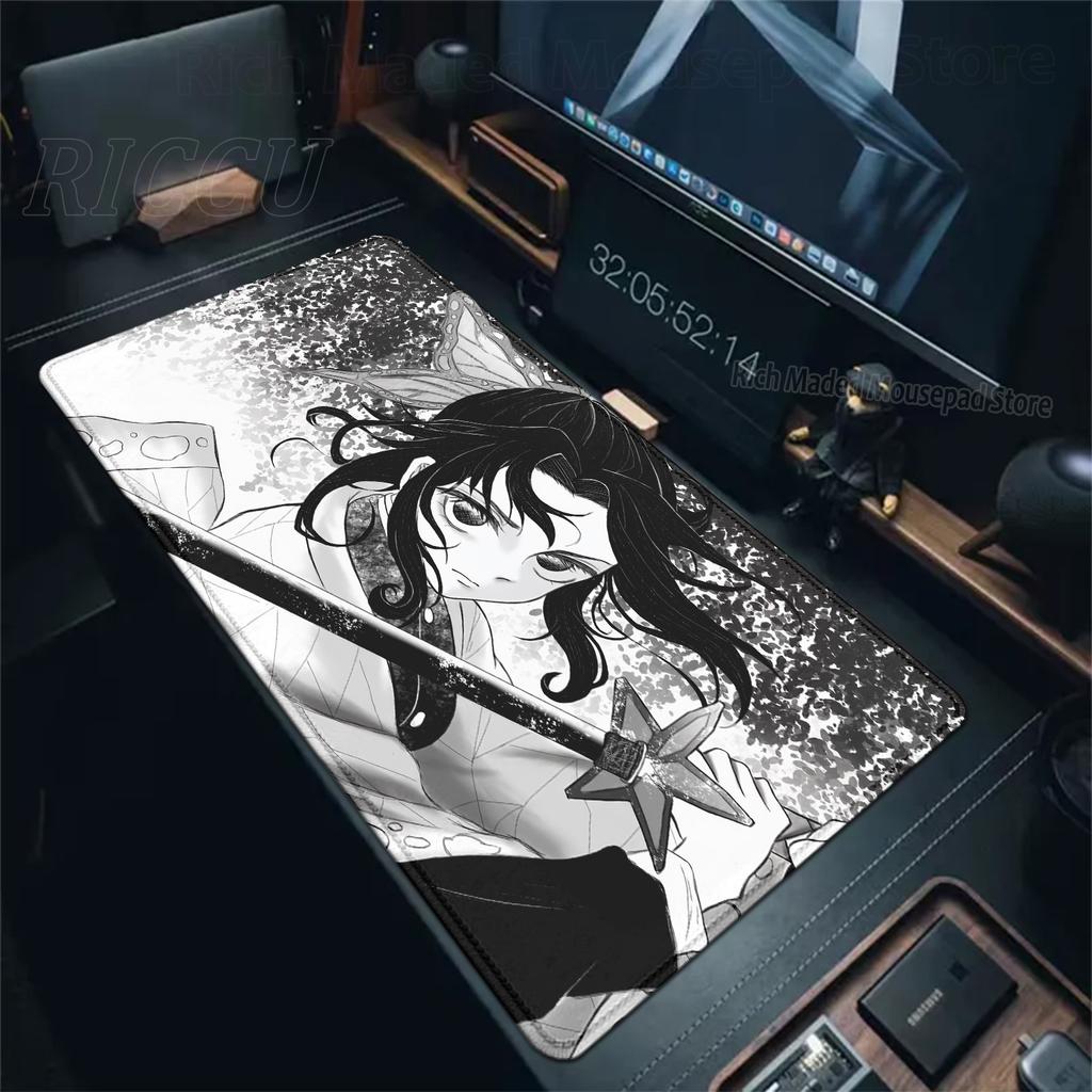 Demon Slayer Shinobu Kochou Manga Collage Anime Large Gaming Mouse Pad NonSlip AntiDirt Extended Desk Mat