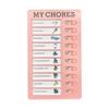 Daily Routine Chart for Kids Reusable Visual Schedule Board Time Management Board For Children Toddler Daily Scheduling