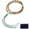Kyoto Butsudan Hayashi Buddhist Prayer Beads, Soto Zen, 2 Shaku (1.2m), Green Sandalwood, Dokusan Beads (Men's), Formal, Authentic Style [Prayer