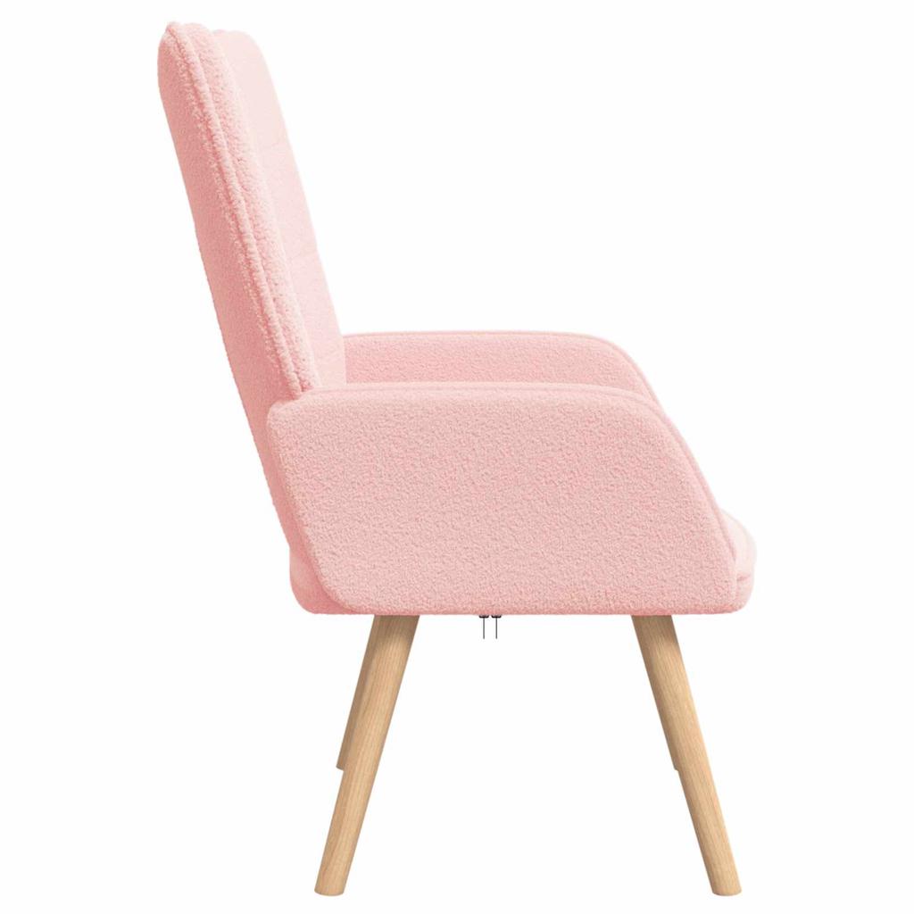 Armchair Pink 62 x 67 x 95.5 cm Sherpa Fabric