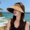 Летняя шляпа для защиты от солнца с широкими полями для активного отдыха из дышащей бумажной сетки