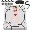 Bed Restraints Bondage Rope Kits Nylon Handcuffs Ankle Cuffs Sets Slave Erotic Adult Sex Toys for Couples Play Sexual Games