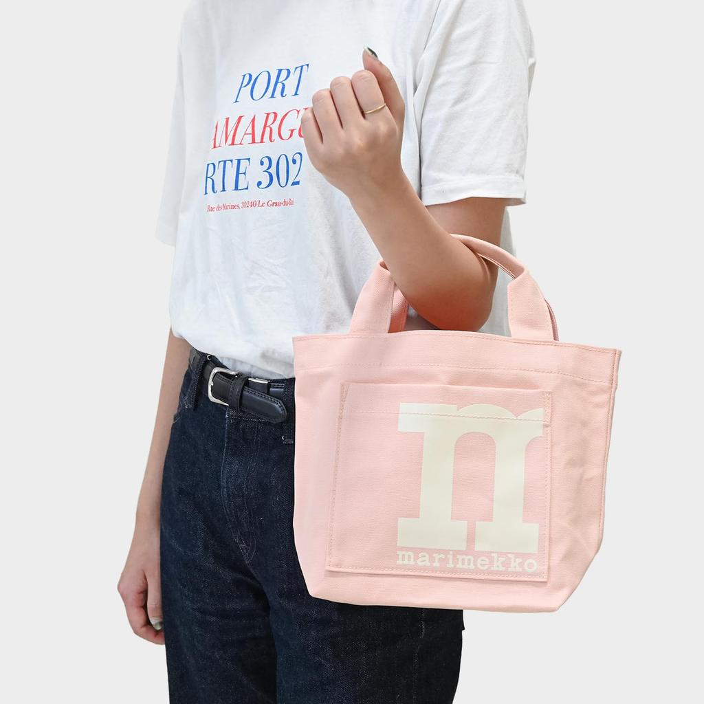 Сумка-тоут Marimekko MONO MINI SOLID, Женская, Розовый, 94153 094153 418, Скандинавский дизайн [Код товара]