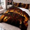 IT Pennywise 3Pcs Bedding Set Duvet Cover With Two Pillowcases For Bedroom Home Decoration