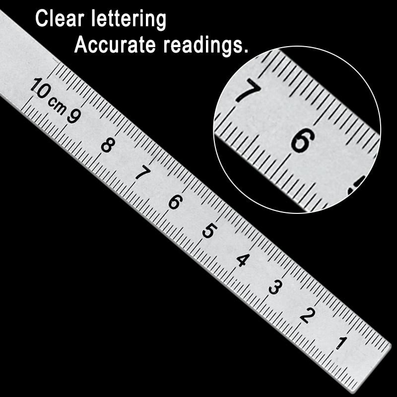 Stainless Steel Round Head 180 Degree Protractor Angle Finder Rotary Measuring Ruler Machinist Tool 10cm Craftsman Ruler