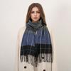 Soft & Warm Tartan Plaid Checked Cashmere Feel Winter Scarf