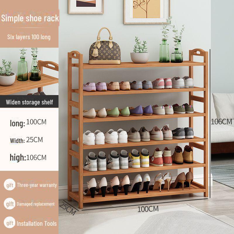 Nanzhu Multi-Layer Dustproof Shoe Rack: Economical Storage for Home, Dorm, or Corridor