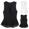 Chiffon Short Women's Vest Sleeveless Thin Vest Suit Jacket Top