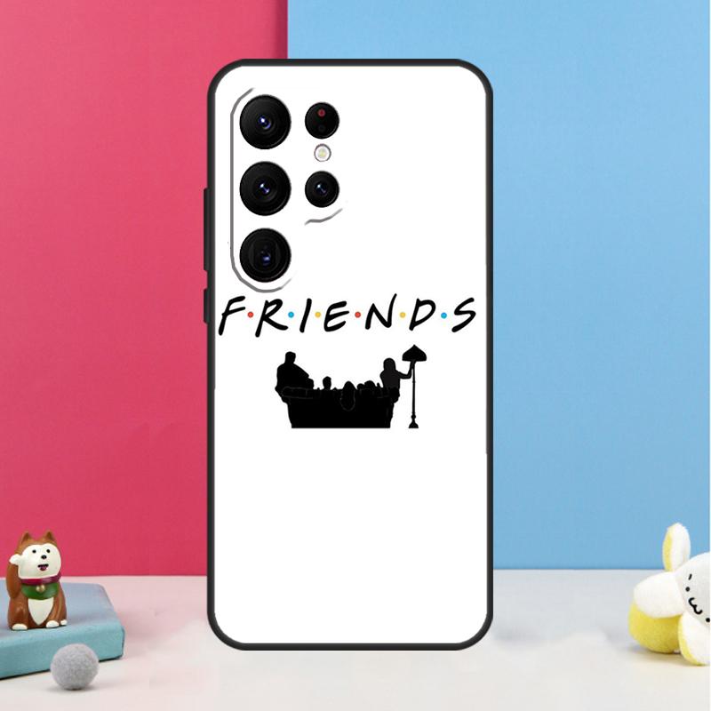 Чехол для телефона Samsung Galaxy S23 S24 Ultra S20 S21 FE Note 10 20 Ultra S8 S9 S10 S22 Plus с изображением из сериала Друзья