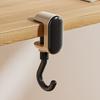 Desk Hook Adjustable Tightness Versatile Plastic Wall Hook Punching Free Traceless Foldable Portable