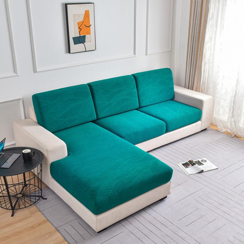 Водонепроницаемый эластичный чехол для дивана: Пылезащитный жаккардовый чехол для подушки на все времена года