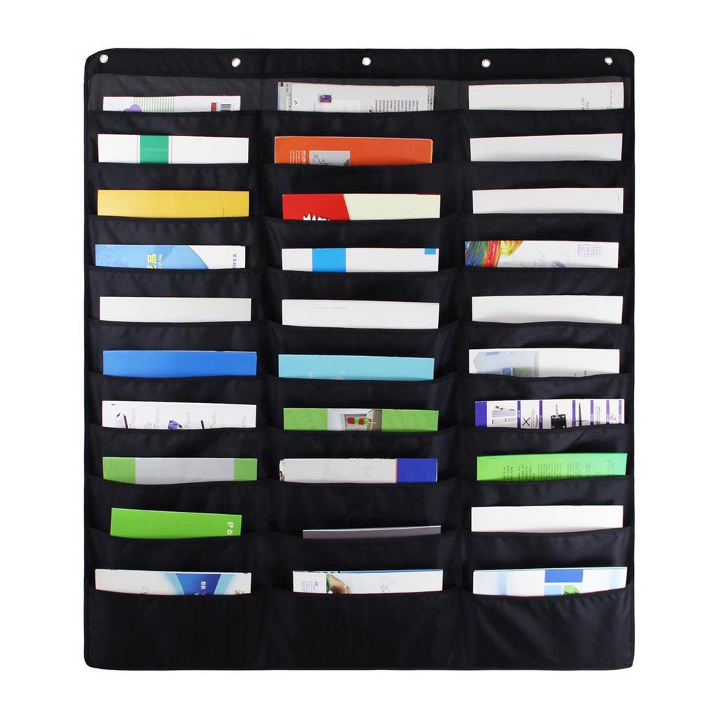 Over The Door Hanging File Organizer Wall-mounted