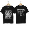 Men T-shirts Megadeths T Shirt Casual Rust In Peace T-shirt Graphic Oversized Sports Tees Tops Breathable Comfortable Streetwear