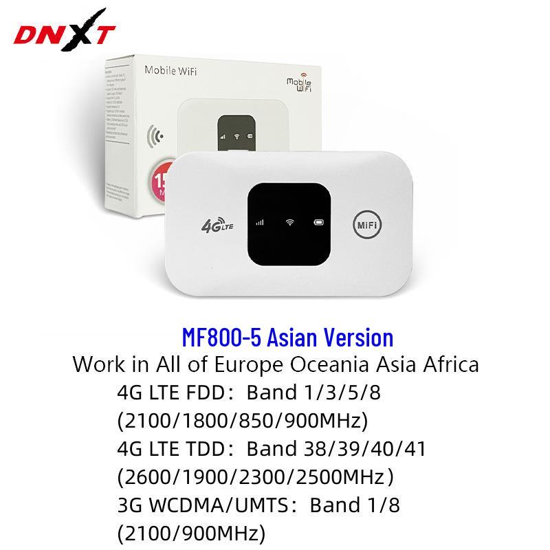 Портативный 4G LTE WiFi автомобильный роутер MF800 - Черный, модель H806