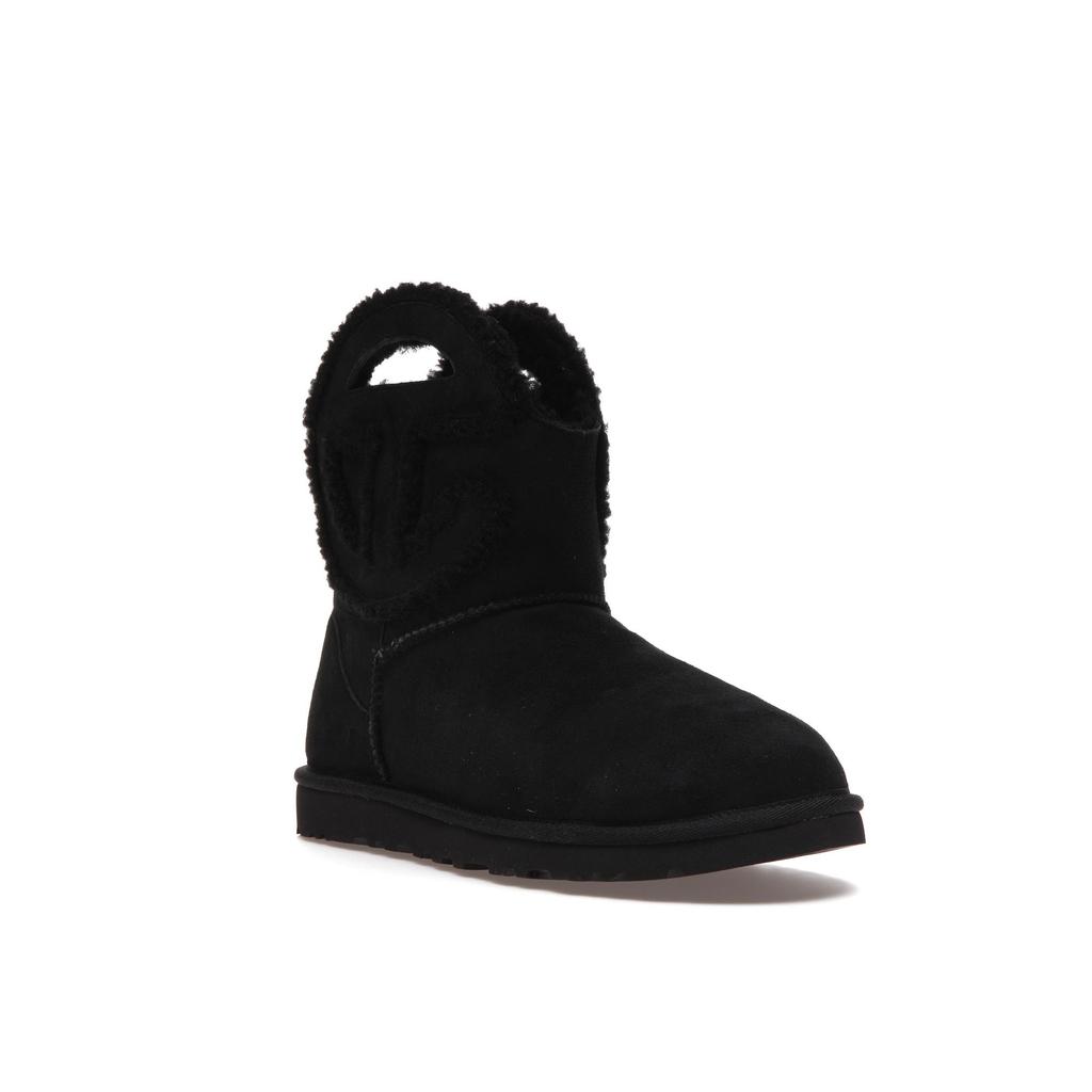 UGG Кроссовки Telfar x Logo Mini Boot черные унисекс 1122991-BLK