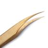 Eyelash Extension Tweezers Straight Curved Tweezers Classic & Volume Lashes Extensions Tweezers Dolphin/Golden