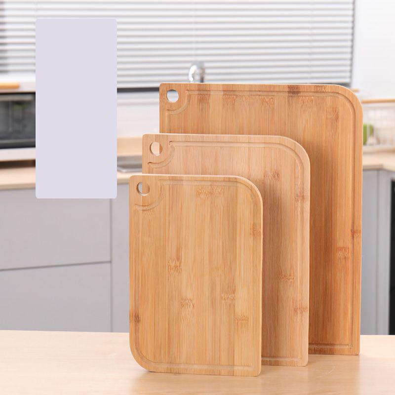 Бамбуковая разделочная доска для кухни, сверхмощные деревянные разделочные доски с пазом для сока, разделочная доска для фруктов, разделочная доска для овощей, мяса
