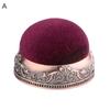 Pin Cushion Exquisite Soft Round Shape Retro Needle Cushion Holder Sewing Accessories Home Use