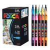 Posca Mitsubishi Pencil Водостойкий маркер Тонкий круглый наконечник 15 цветов PC3M15C