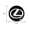 AABFY1 Car Lock Keyhole Stickers Door Lock Protect Car Stickers For Lexus IS300H NX300H CT200H IS250 IS200 RX400H RX450H IS 220D 250 UX