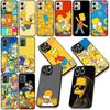 Чехол для телефона Xiaomi Poco C85 C65 C75 X7 X6 M6 M8 F7 F8 Ultra F6 Pro с обоями S-Simpsons-Anime Защитная крышка