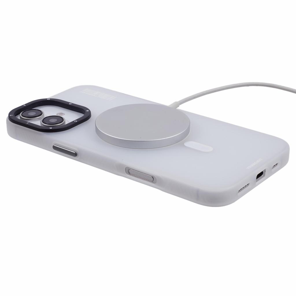 YOUNGKIT For iPhone 16 Pro Matte Case Compatible with MagSafe PET+TPU Shockproof Phone Cover