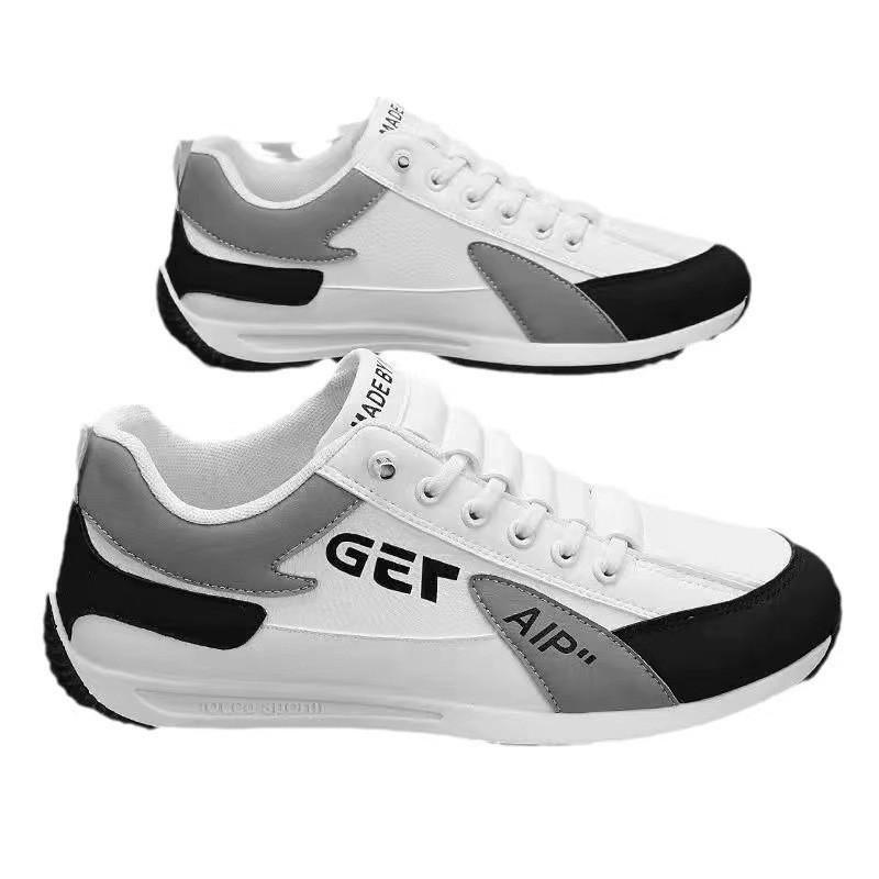 Осень новая мужская обувь повседневная обувь мягкая подошва бег тренд спортивная обувь мужская маленькая белая обувь плоская обувь Форреста Гампа