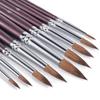 Watercolor Brush Paint Paint Brush 9 Painting Sable Acrylic Acrylic Art Professional for Professional Artists and Art Outdoor Made of FCS Certified