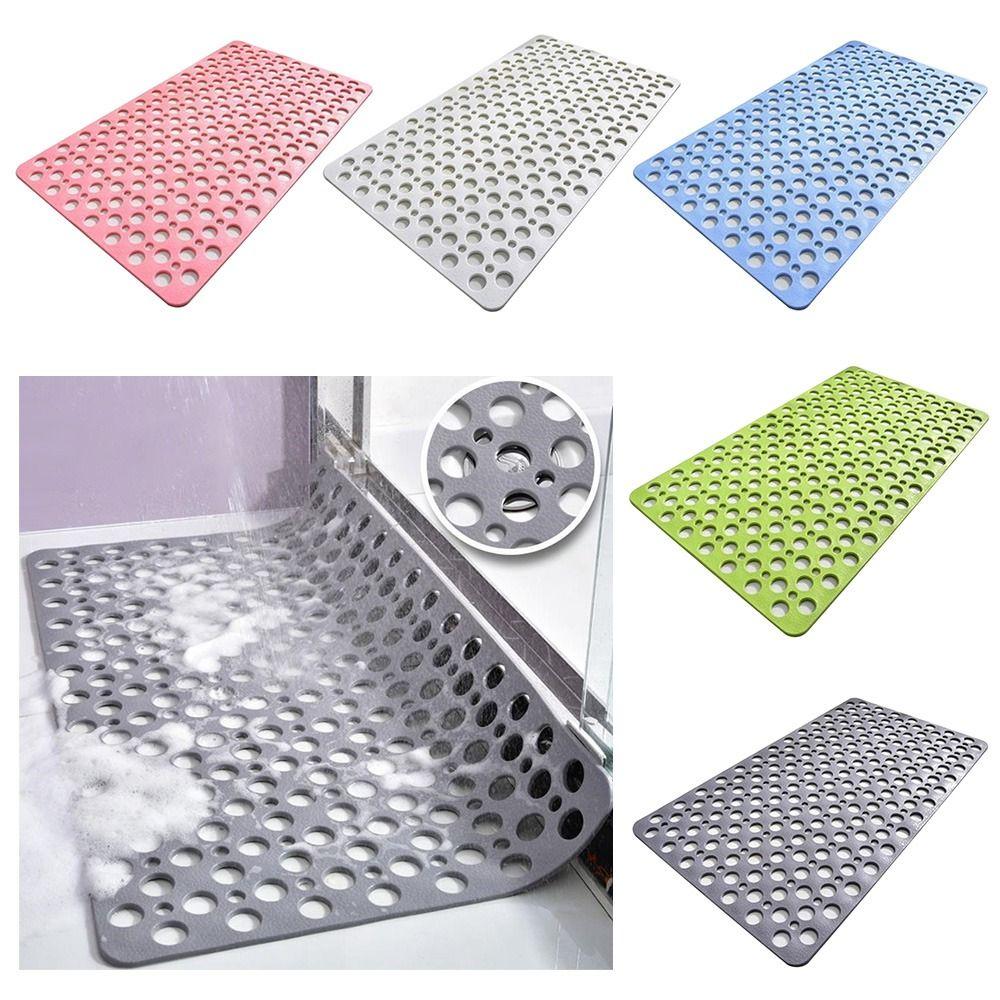 Porous Water Leakage With Suction Cup Bathroom Products Bath Mats Shower Mat Suction Grip Mat