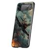 Крутой чехол для телефона с изображением самолета для Samsung Galaxy Z Flip 3 4 5 6 7, Жесткий складной ПК, Чехол для Samsung Z Flip3 Flip4 Flip5