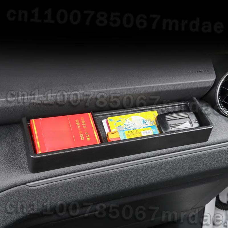 Для Toyota Land Cruiser 250 Prado LC250 2024 Аксессуары для интерьера автомобиля Держатель-органайзер для вещевого ящика со стороны пассажира ABS Черный 1 шт.