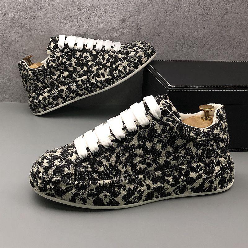 Мода Новая Мужская Обувь Уличные Повседневные Кроссовки Стразы Обувь для Скейтборда Мужская Мода Обувь из Оленьей Кожи Спортивная Большого Размера Мужская Zapatillas Hombre