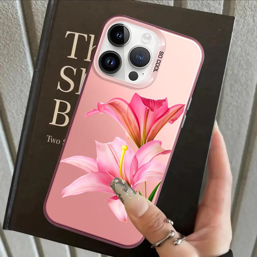 Прозрачный прохладный чехол с принтом вишневого цвета для iPhone 17 Pro Max 12 11 XR 14 13 Pro 16 XS Air 15 Plus Задняя крышка телефона