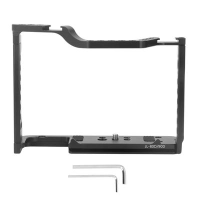 Клетка для камеры 70D 80D 90D из алюминиевого сплава, защитная видеоустановка с резьбой 14 38 дюймов