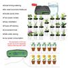 Automatic Double Pump Watering Device Set for 20 Potted Plants Drip Irrigation System Kit 30-Days Programmable Watering Timer
