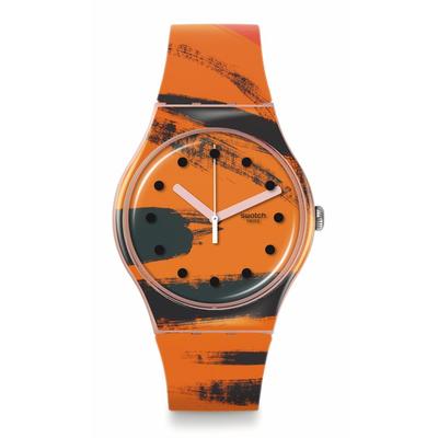 Часы Swatch Barns-Graham's Orange and Red on Pink, SUOZ362