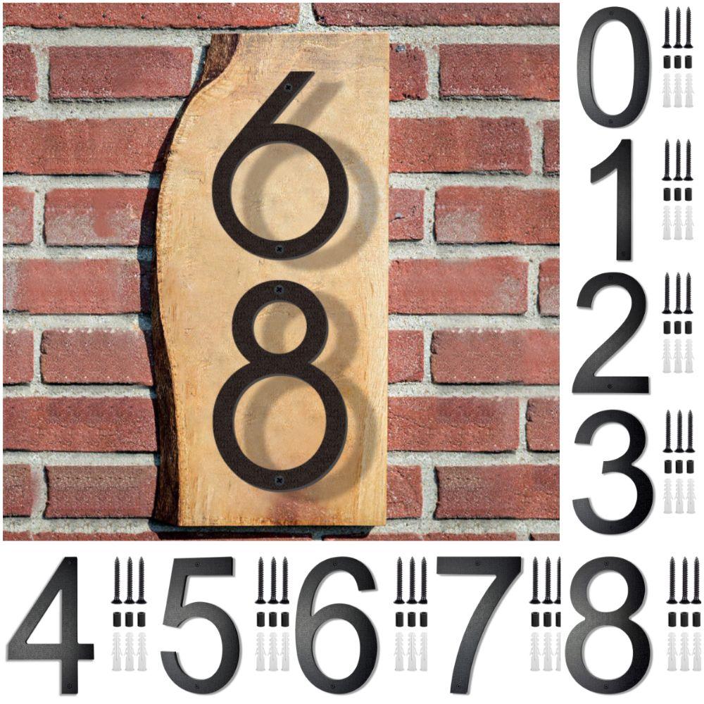 8inch 3D Suspension House Number Black Address Number High Quality Hotel Room Number Door Use
