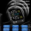 Система контроля давления в шинах TPMS для мотоцикла, ЖК-дисплей, сигнализация температуры давления в шинах мотоцикла, мотоциклетные аксессуары