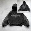 Unisex Oversized Hooded Sweatshirt With 3D Print Streetwear Long Sleeve Pullover Winter Casual Wear